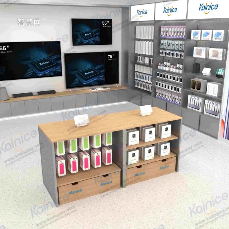 Electronics Storee Display Rack