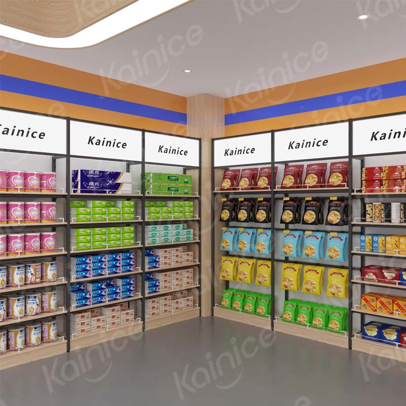 Standard Supermarket Gondola Shelving