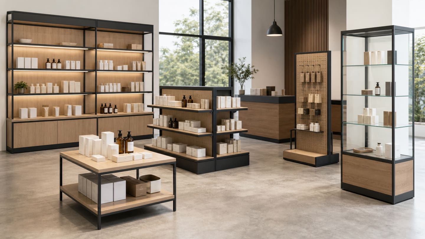 Custom Retail Fixtures: Types and a Buyer’s Specification Guide